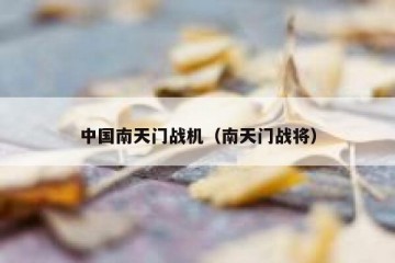 中国南天门战机（南天门战将）