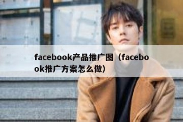 facebook产品推广图（facebook推广方案怎么做）