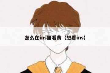 怎么在ins里看黄（想看ins）