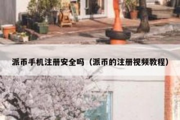 派币手机注册安全吗（派币的注册视频教程）
