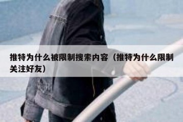 推特为什么被限制搜索内容（推特为什么限制关注好友）