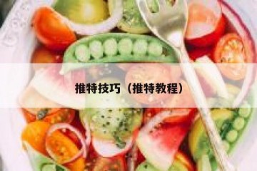 推特技巧（推特教程）