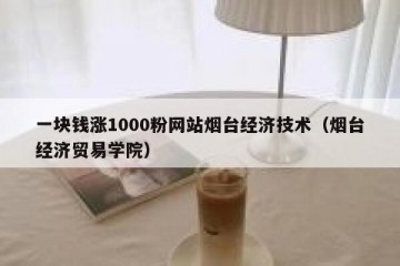 一块钱涨1000粉网站烟台经济技术（烟台经济贸易学院）