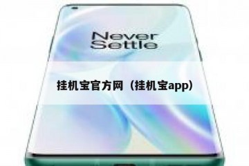 挂机宝官方网（挂机宝app）
