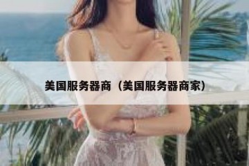 美国服务器商（美国服务器商家）
