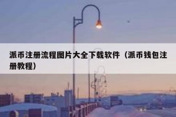 派币注册流程图片大全下载软件（派币钱包注册教程）