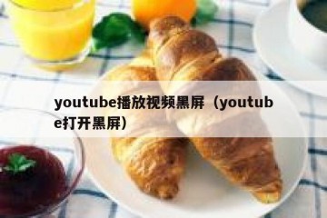 youtube播放视频黑屏（youtube打开黑屏）