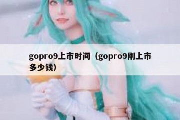 gopro9上市时间（gopro9刚上市多少钱）