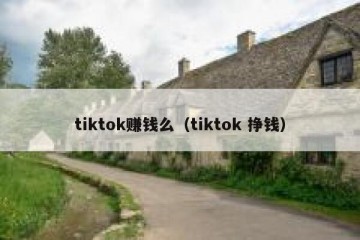 tiktok赚钱么（tiktok 挣钱）