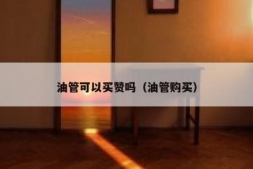 油管可以买赞吗（油管购买）