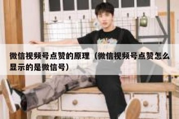 微信视频号点赞的原理（微信视频号点赞怎么显示的是微信号）