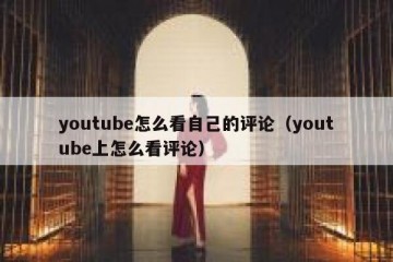 youtube怎么看自己的评论（youtube上怎么看评论）
