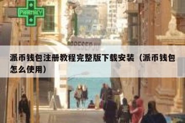 派币钱包注册教程完整版下载安装（派币钱包怎么使用）