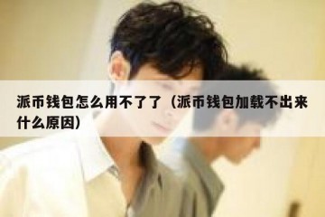 派币钱包怎么用不了了（派币钱包加载不出来什么原因）