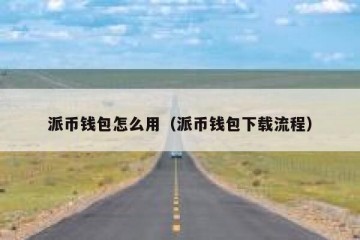 派币钱包怎么用（派币钱包下载流程）