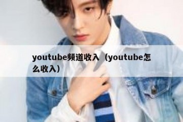 youtube频道收入（youtube怎么收入）