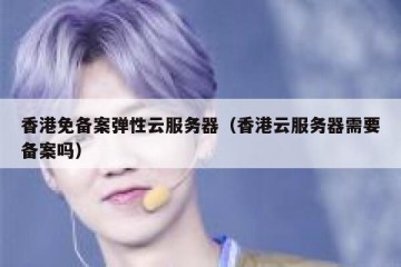 香港免备案弹性云服务器（香港云服务器需要备案吗）