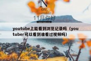 youtube上能看到浏览记录吗（youtuber可以看到谁看过视频吗）