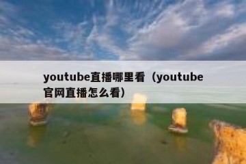 youtube直播哪里看（youtube官网直播怎么看）