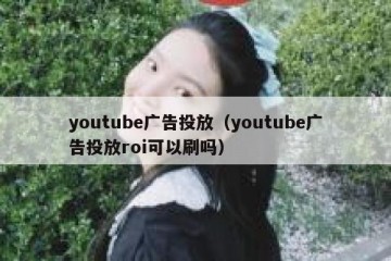youtube广告投放（youtube广告投放roi可以刷吗）