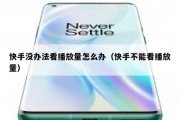 快手没办法看播放量怎么办（快手不能看播放量）