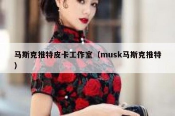 马斯克推特皮卡工作室（musk马斯克推特）