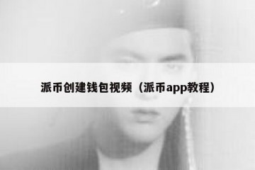 派币创建钱包视频（派币app教程）
