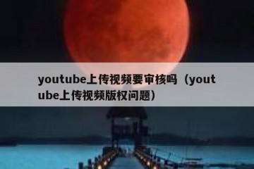 youtube上传视频要审核吗（youtube上传视频版权问题）