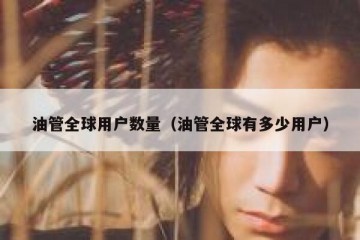 油管全球用户数量（油管全球有多少用户）