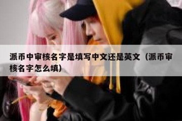 派币中审核名字是填写中文还是英文（派币审核名字怎么填）