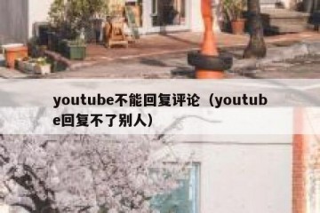 youtube不能回复评论（youtube回复不了别人）