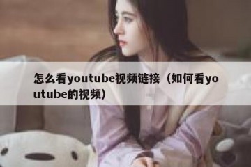 怎么看youtube视频链接（如何看youtube的视频）