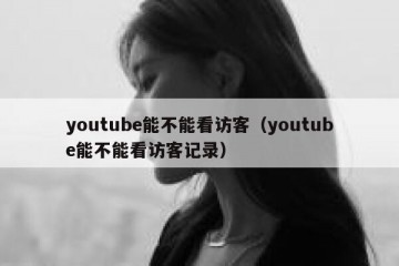 youtube能不能看访客（youtube能不能看访客记录）