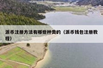 派币注册方法有哪些种类的（派币钱包注册教程）