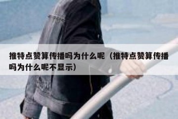推特点赞算传播吗为什么呢（推特点赞算传播吗为什么呢不显示）