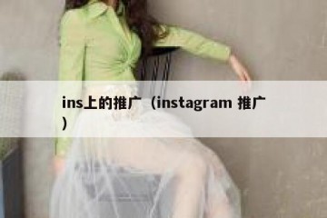 ins上的推广（instagram 推广）