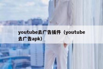 youtube去广告插件（youtube去广告apk）