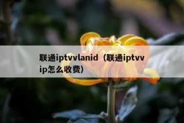 联通iptvvlanid（联通iptvvip怎么收费）