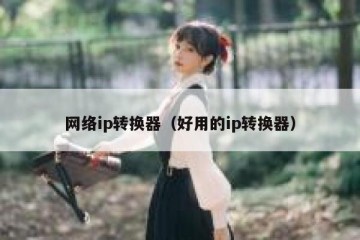 网络ip转换器（好用的ip转换器）