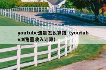 youtube流量怎么算钱（youtube浏览量收入计算）
