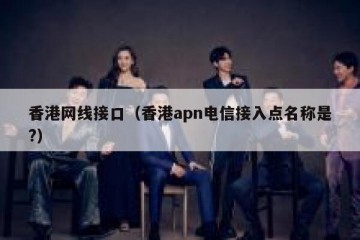 香港网线接口（香港apn电信接入点名称是?）
