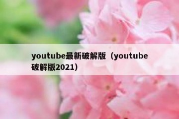 youtube最新破解版（youtube破解版2021）