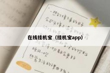 在线挂机宝（挂机宝app）