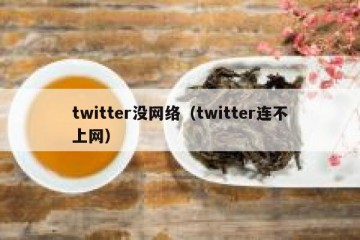 twitter没网络（twitter连不上网）