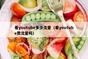 看youtube多少流量（看youtube费流量吗）