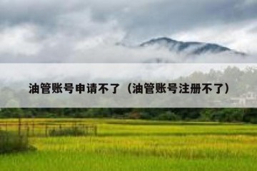 油管账号申请不了（油管账号注册不了）
