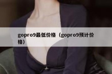 gopro9最低价格（gopro9预计价格）