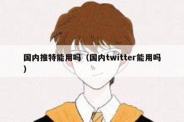 国内推特能用吗（国内twitter能用吗）