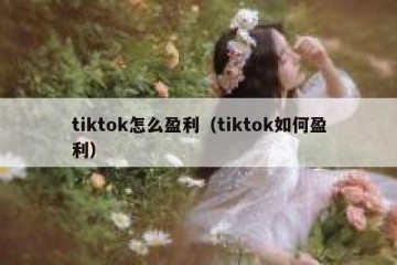 tiktok怎么盈利（tiktok如何盈利）