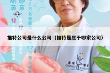 推特公司是什么公司（推特是属于哪家公司）